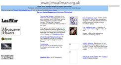 Desktop Screenshot of jimwallman.org.uk