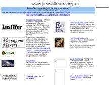 Tablet Screenshot of jimwallman.org.uk
